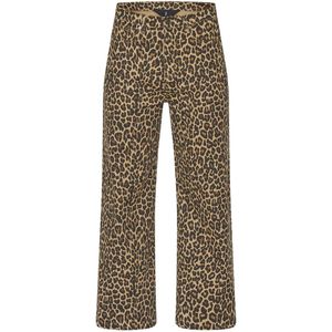 SISTERS POINT - Owi-w.je10 - Dames Jeans - Leo - Panterprint