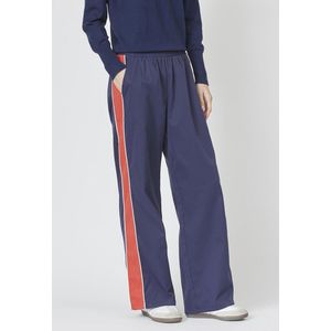 SisterS Point - Wide Leg Regular Waist Broek - Donkerblauw