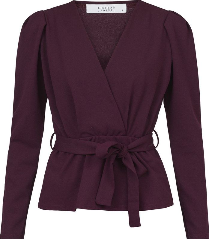 Sisters Point - Blouse - Rood - Polyester