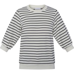 SISTERS POINT - Eliso-ss - Dames Trui - Cream/Black