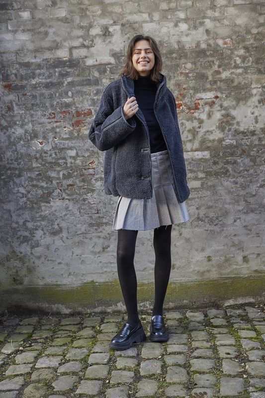 SisterS Point - Teddy Jas - Ecru - Dames - Lange Mouwen - Knoopsluiting