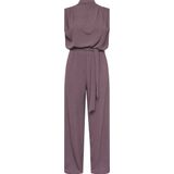 SISTERS POINT Guto-ju - Dames Jumpsuit - D. chocolate - Maat XL