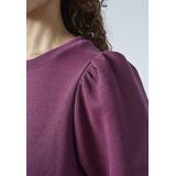 SisterS point Trui New Peva Puff Ss1 18477 Deep Bordeaux Dames Maat - XS