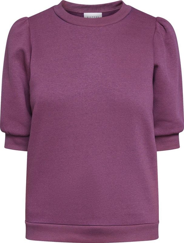 SisterS point Trui New Peva Puff Ss1 18477 Deep Bordeaux Dames Maat - XS