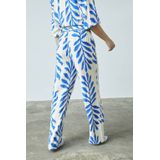 SisterS Point - Straight High Waist Broek - Blauw