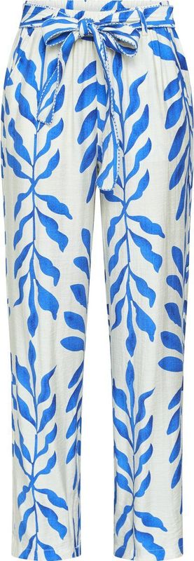 SisterS Point - Straight High Waist Broek - Blauw