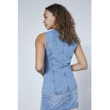 SisterS point - Gilet Fela - Denim - Dames
