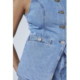 SisterS point - Gilet Fela - Denim - Dames