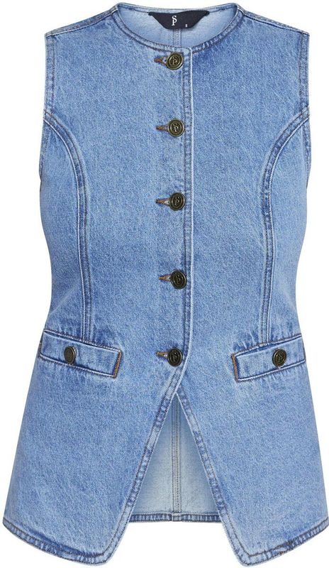 SisterS point - Gilet Fela - Denim - Dames