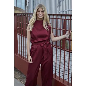 SISTERS POINT - GUITO - Jumpsuit - Bordeaux - Lang/maxi