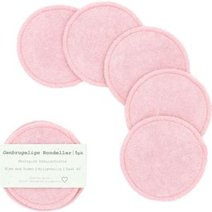 Pargaard Genbrugelige Rondeller Rosa  5 stk.