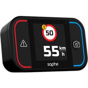 Saphe - Drive Pro - Verkeersalarm - Zwart