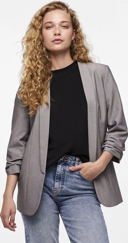 PIECES - PCBOSELLA 3/4 Blazer - Dames - Blouses en Blazers