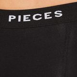 Pieces 4-Pack Dames shorts - Solid - XS - Zwart.