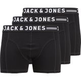 Jack & Jones - Jacsense - Boxershorts - Zwart - Katoen/Elastaan - Set van 3
