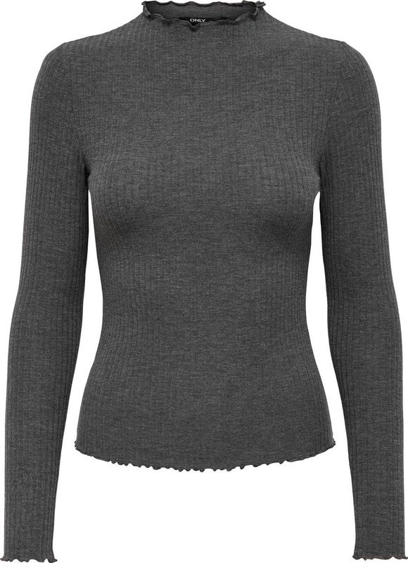 Only Onlemma l s High Neck Top Noos Jrs Dames t-Shirt