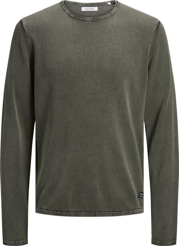 JACK & JONES - Casual Pullover - Katoen - Blauw