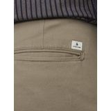 CASA MODA - Comfort Fit Overhemd - Beige - Mouwlengte 7 - Strijkvrij