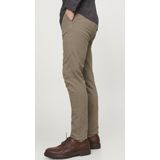 CASA MODA - Comfort Fit Overhemd - Beige - Mouwlengte 7 - Strijkvrij