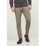 CASA MODA - Comfort Fit Overhemd - Beige - Mouwlengte 7 - Strijkvrij