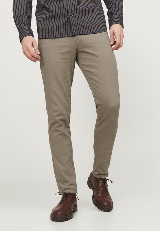 CASA MODA - Comfort Fit Overhemd - Beige - Mouwlengte 7 - Strijkvrij