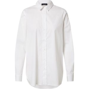 Blouse - Fori - Effen - Katoen - Lange Mouw - Losse Pasvorm