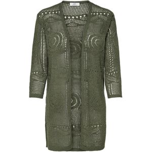 JDY - JDYKOFI - Gebreide Trui - Dames - 3/4 Kimono - V-Hals - Lange Mouwen