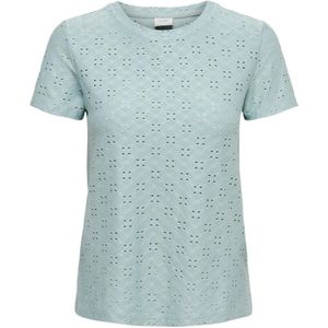 Jacqueline de Yong, Dames, Tops, Blauw, Maat: S Poliester,