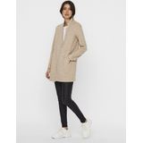 Vero Moda - BRUSHEDKATRINE - Lange Blazer - Gemêleerde Look - Regular Fit
