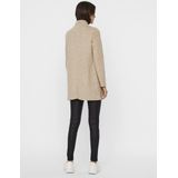 Vero Moda - BRUSHEDKATRINE - Lange Blazer - Gemêleerde Look - Regular Fit