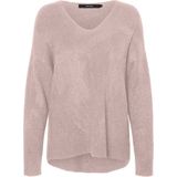 Gebreide Pullover - V-Hals - Lange Mouwen - Loose Fit