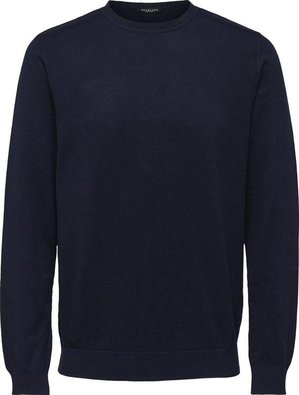 SELECTED HOMME Strickpullover »SLHBERG CREW NECK NOOS«