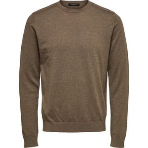 Selected Homme - Herensweatshirt - Grijs - Katoen