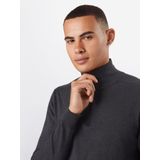 SELECTED HOMME - Vest - Zacht Pima-Katoen - Halve Ritssluiting - Geribbelde Zoom