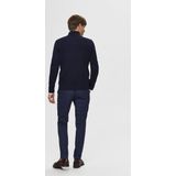 SELECTED HOMME - Vest - Zwart - Pima Katoen - Halve Ritssluiting