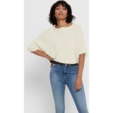 Jdy Jdynew Behave Batsleeve Pullov. Knt Noos Dames Trui - Eggnog Melange