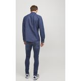 Jack & Jones - Glenn Original - Jeans - Blauw - 70% Katoen, 28% Polyester, 2% Elastaan