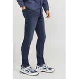 Jack & Jones - Glenn Original - Jeans - Blauw - 70% Katoen, 28% Polyester, 2% Elastaan