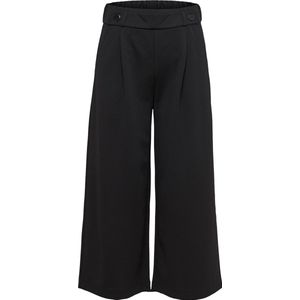 JDY - Wide Leg Fit Broek - Zwart - Katoen - High Waist