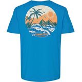 ONLY & SONS - LIONEL PRINT SS - Heren T-Shirt - Donkerblauw