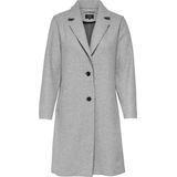 Only Onlcarrie Bonded Coat Otw Noos Dames Jas Light Grey Melange