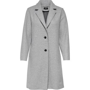 Only Onlcarrie Bonded Coat Otw Noos Dames Jas Light Grey Melange