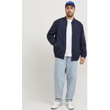 Jack & Jones - JJERUSH - Bomberjas - Blauw - 100% Polyester