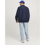 Jack & Jones - JJERUSH - Bomberjas - Blauw - 100% Polyester