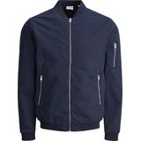 Jack & Jones - JJERUSH - Bomberjas - Blauw - 100% Polyester