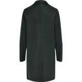 ONLY - ONLCARRIE BONDED COAT - Dames Jas - Zwart - Klassieke Jas - Knoopsluiting