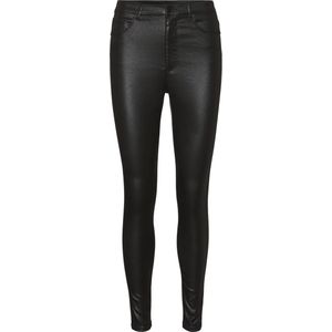 VERO MODA - HR Skinny - Jeans - Coated - High Waist - Vijf Zakken Model