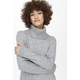 ONLY - ONLBRANDIE ROLL NECK DRESS - Jurk - Groen - Gebreid - Lange Mouwen