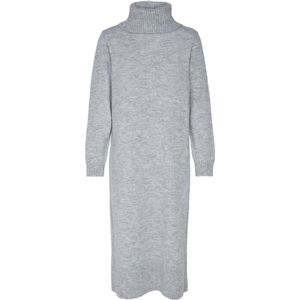 ONLY - ONLBRANDIE ROLL NECK DRESS - Jurk - Groen - Gebreid - Lange Mouwen