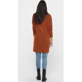 Gebreide Jurk - Waterval Hals - 3/4 Mouwen - Loose Fit